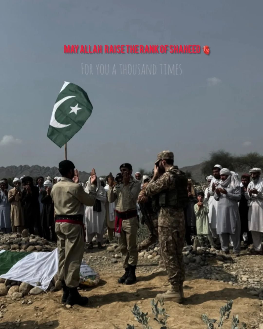 MAY ALLAH RAISE THE RANK OF SHAHEED